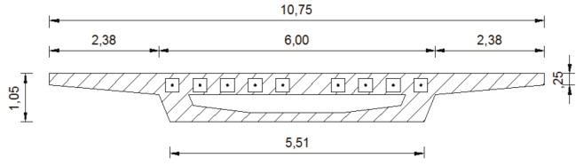 και στον αντίστοιχο κόμβο του φορέα (Body Constraint). Η δυσκαμψία, η δυστρεψία και η δυστμησία των τοιχωμάτων λαμβάνονται ίσες με τις αντίστοιχες του σταδίου Ι.