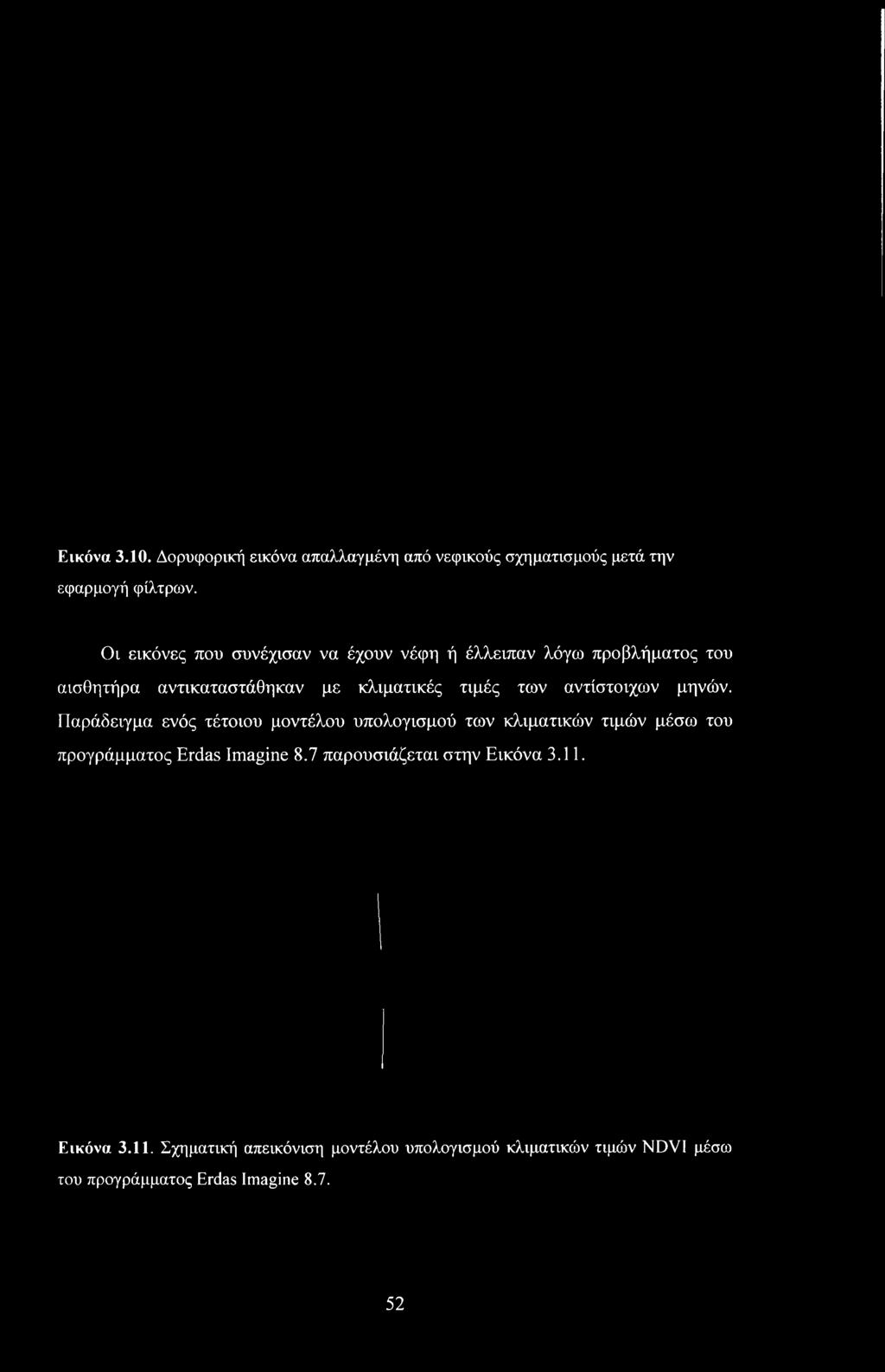 Παράδειγμα ενός τέτοιου μοντέλου υπολογισμού των κλιματικών τιμών μέσω του