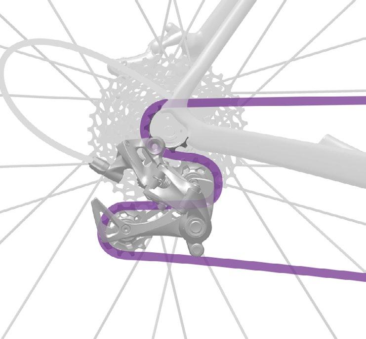 8 9 10 Check that the two halves of the PowerLock are properly aligned. Apply the rear brake and firmly push the crank arm down to lock the PowerLock.