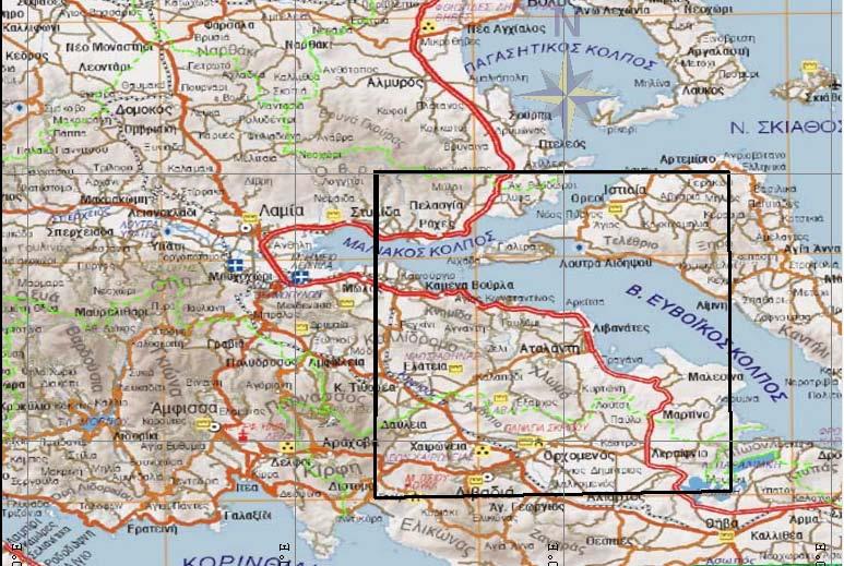 Κεφάλαιο 5: Υπολογισμός τοπικού Γεωειδούς Αταλάντης 91