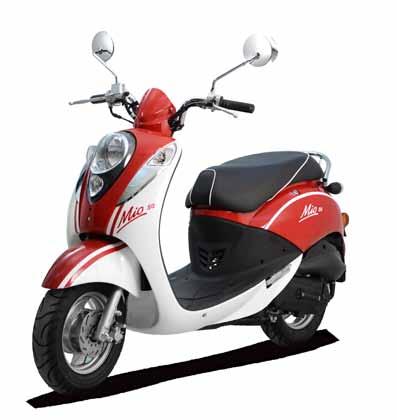 του, συνθέτουν ένα scooter υψηλών προδιαγραφών.