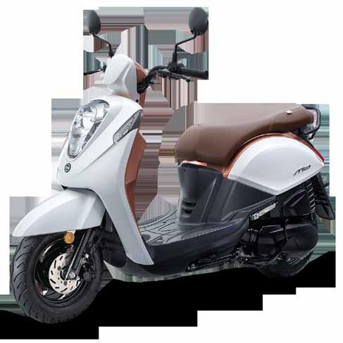 το scooter με δύναμη και αξιοπιστία Τροφοδοσία E.F.I.