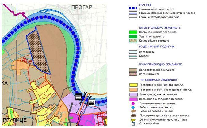 и Добановаца, где се остварује веза са аутопутем Е70 и Државним путем II реда број 267. Карта 1.