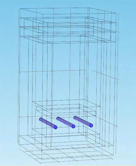 7 α) Τρισδιάστατη μορφή γεωμετρίας β) Διαφανής αποτύπωση του χώρου Μέσω του πεδίου Definitions (βρίσκεται είτε στο παράθυρο του model builder, είτε στη γραμμή εργαλείων του περιβάλλοντος) δίνεται η