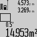 pri meraní z kútov), prednú hranu meracieho prístroja (napr. pri meraní od hrany stola), stred závitu 9 (napr. pri meraniach so statívom).
