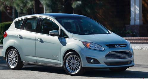 7.1.2.7. Ford C-Max Hybrid Εικόνα 39 Ford C-Max Hybrid Το C-Max κινεί το ίδιο "Powersplit υβριδικό σύστημα που βρίσκεται στο Fusion Hybrid. Αποτελείται από έναν 2.