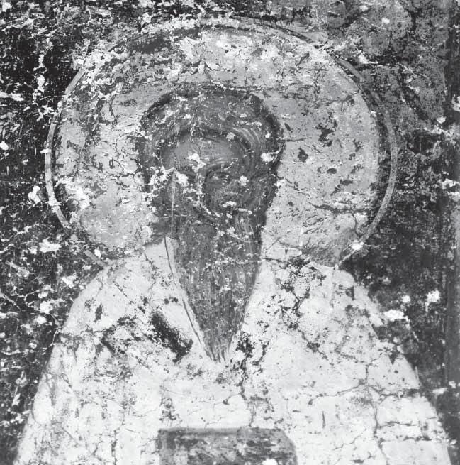 204 Сл. 18. Неидентификовани архијереј (детаљ), источни зид протезиса Fig. 18. Unidentifi ed holy bishop (detail), eastern wall of the prothesis ЗОГРАФ 35 (2011) [193 209] четвртина XIV века).