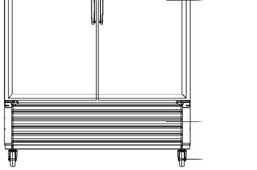 1. FEATURE CHART FRONT VIEW (TGF-49F) SIGN PANEL SIGN PANEL FLUORESCENT LAMP