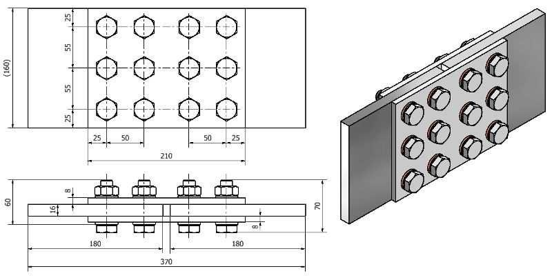 igura C.4 Modelul complet al îmbinării igura C.