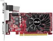 VGA ASUS AMD RADEON R7 240 R7240-OC-4GD3-L 4GB DDR3 PCI-E RETAIL Σπουδαία απόδοση σε γραφικά με υψηλή σταθερότητα και χαμηλή τιμή OC-selected 820 MHz core, 40MHz υψηλότερα απο άλλες για πιο ομαλό