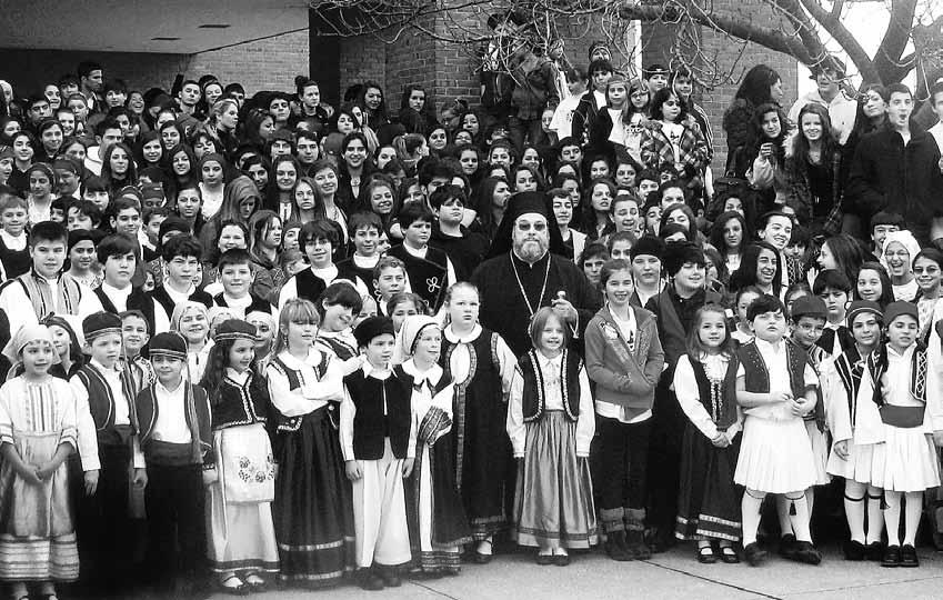 METROPOLIS OF NEW JERSEY Metropolitan Evangelos with the children of the Metropolis