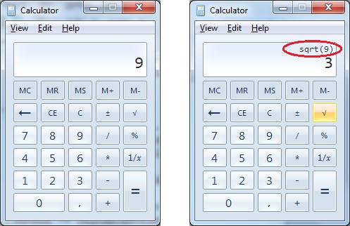 10 GLAVA 1. OSNOVNI KONCEPTI Prva razlika je u broju funkcija koje su na raspolaganju: Excel raspolaže daleko većim brojem funkcija u odnosu na najnaprednije kalkulatore.