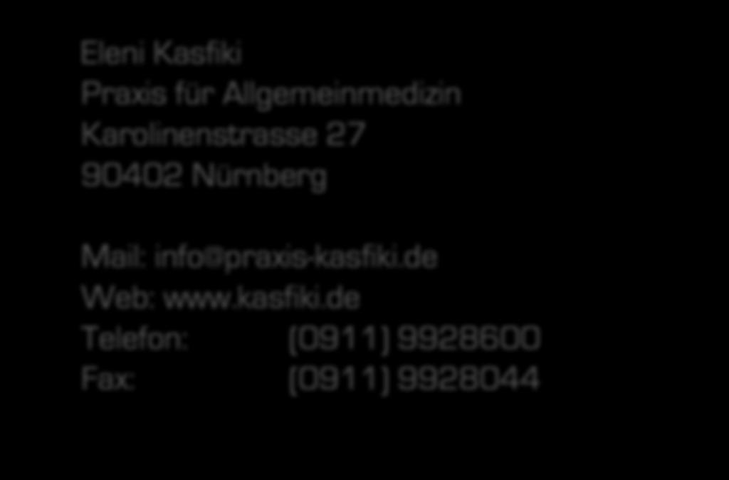 (0911) 9928044 Sprechzeiten: Mo,