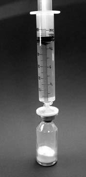 Instrucţiuni pentru prepararea MEPACT pentru perfuzie intravenoasă Materiale furnizate în fiecare ambalaj - 1 flacon de MEPACT (mifamurtidă) 1 filtru pentru MEPACT Materiale necesare, dar nefurnizate