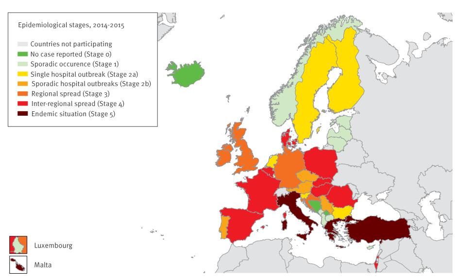 OCCURRENCE OF CARBAPENEMASE-PRODUCING