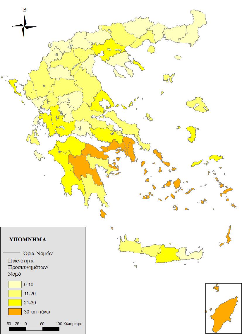 Η Χωρική και Οικονομική Διάσταση του Θρησκευτικού Τουρισμού στην Ελλάδα 27 Polyzos amd Niavis, 2013), ή από συνεντεύξεις που πραγματοποιήθηκαν με παράγοντες της Εκκλησίας της Ελλάδας σε διαφορετικά