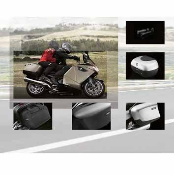 K 1300 GT ΠΡΟΣΑΡΜΟΓΕΑΣ ΓΙΑ ΤΟ ΣΤΑΝΤ PADDOCK TANK BAG Χωρητικότητα: περ. l, δυνατότητα αύξησης σε περ.