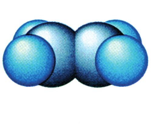 των ζώντων οργανισμών. Η γεωμετρία του μορίου του αιθενίου.
