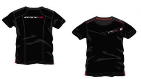 Ανδρικά T-Shirt µε GSX-S λογότυπο T-shirt,100% βαµβάκι,µέγεθος S-XXL, κεντηµένο λογότυπο στο  ιαθέσιµα