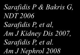 Sarafidis P, et al, Am J Kidney Dis