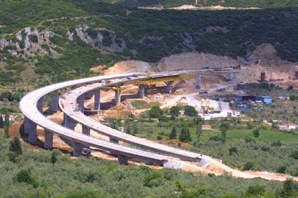 11: Γέφυρα Αλιάκμονα Μήκος 280 m Τμ.