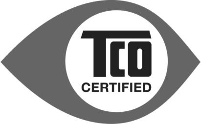 Οθόνες με πιστοποίηση TCO Certified 6 (Αυτή είναι μία μετάφραση του αγγλικού κειμένου TCO Certified Displays 6) Συγχαρητήρια Αυτό το προϊόν διαθέτει πιστοποίηση TCO Certified για βιώσιμα προϊόντα IT