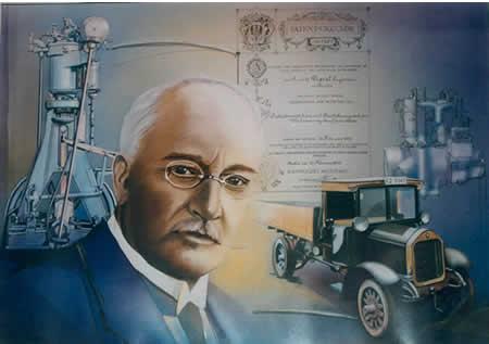 Rudolf Diesel 1858-1913 Κατοχύρωσε την εφεύρεσή του το