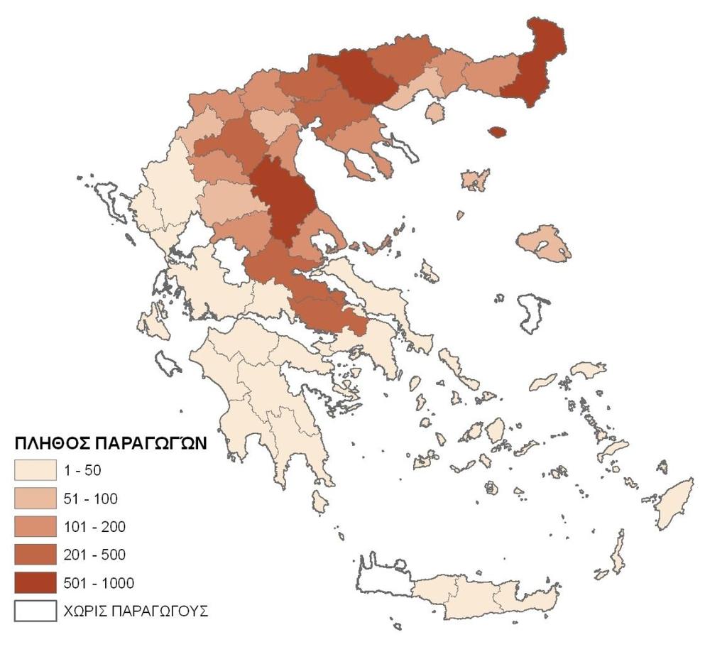 ΑΡΟΣΙΜΕΣ ΕΚΤΑΣΕΙΣ ΠΑΝΩ ΑΠΟ 30 ΕΚΤΑΡΙΑ ΝΟΜΟΣ ΑΦΜ ΝΟΜΟΣ ΑΦΜ ΑΙΤΩΛΟΑΚΑΡΝΑΝΙΑΣ 20 ΚΟΖΑΝΗΣ 465 ΑΡΚΑΔΙΑΣ 31 ΚΟΡΙΝΘΙΑΣ 8 ΑΤΤΙΚΗΣ 41 ΚΥΚΛΑΔΩΝ 2 ΑΧΑΙΑΣ 18 ΛΑΚΩΝΙΑΣ 4 ΒΟΙΩΤΙΑΣ 204 ΛΑΡΙΣΗΣ 807 ΓΡΕΒΕΝΩΝ 136