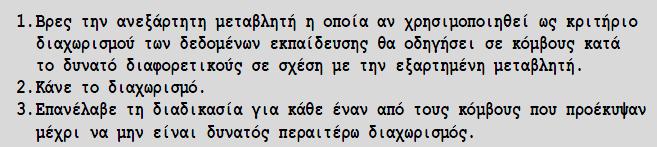 -18- Ο Αλγόριθμος ID3 (1/3) Είναι ο πιο γνωστός αλγόριθμος μάθησης δένδρων ταξινόμησης.