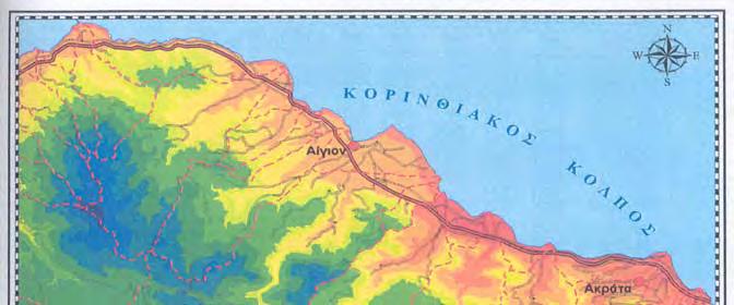 Σχ. 9 Βροχοµετρικός χάρτης της ευρύτερης περιοχής (από, Νίκας 2003). 2.4.
