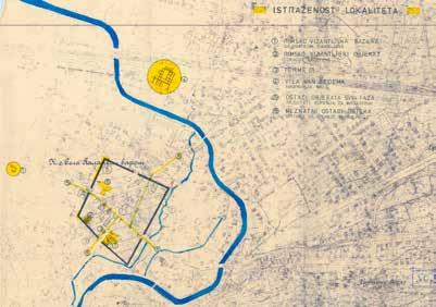 Ni{ i Vizantija XIV 143 Сл. 4 Степен истражености локалитета (документација Завода за заштиту споменика културе Ниш) Fig.