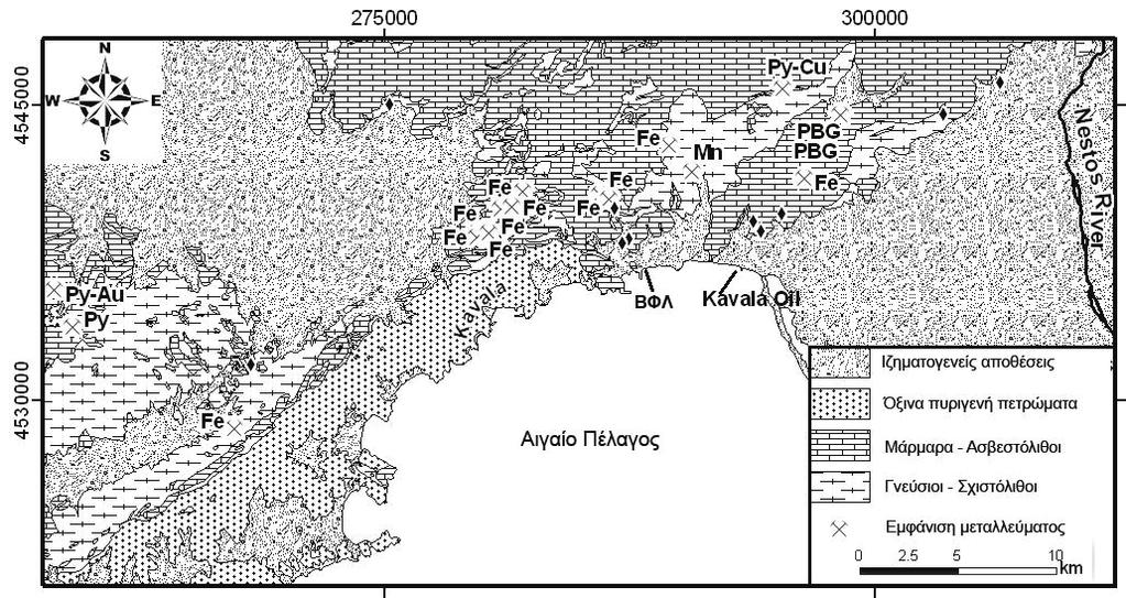 Περισσότερες λεπτομέρειες παρατίθενται από τους Papastergios κ.α. (2010a, b). Εικόνα 1. Χάρτης χρήσης γης της περιοχής μελέτης και θέσεις δειγματοληψίας. Εικόνα 2.