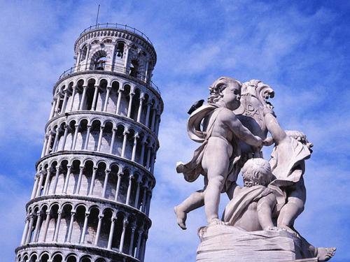 ΙΣΤΟΡΙΑ ΤΗΣ ΚΑΤΑΣΚΕΥΗΣ Η κατασκευή του πύργου ξεκίνησε τον Αύγουστο του 1173 με τις οδηγίες του Bonanno Pisano. Το 1178 είχε ανυψωθεί το ένα τέταρτο του συνόλου, όταν οι εργασίες σταμάτησαν.