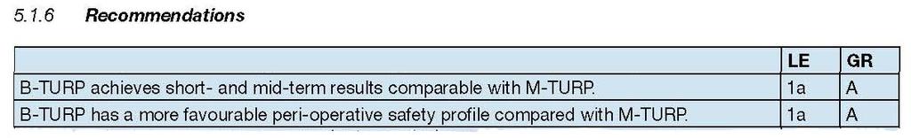 EAU guidelines on Management