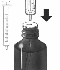 Για 1 ml φαρμάκου ή περισσότερο, χρησιμοποιήστε τη σύριγγα των 4 ml.