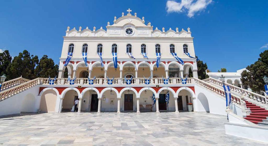 59 ΑΝΑΧΩΡΗΣΕΙΣ: 14/4 Πασχαλινό γλέντι στην Τήνο Μ. Παρασκευή: Ραφήνα - Τήνος Συγκέντρωση το πρωί στο λιμάνι της Ραφήνας, επιβίβαση στο πλοίο και απόπλους με προορισμό την Τήνο.