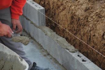 PeNtRU PeReţI DeSPăRţItoRI utilizare zidul realizat din elementele din beton leier pentru