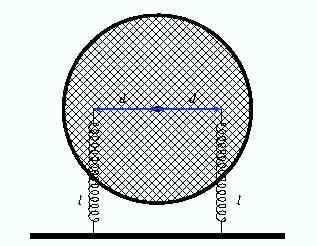 19_Vibrations/e_19_8_124.html תנודות שתי מסות זהות A ו- B k A ע" פ הציור: = k B = 500N/m מחוברות לשני קפיצים זהים, להם M A = M B שמסתן = 1 kg M A מרחק של x = 10 cm שמאלה ומשחררים אותה.