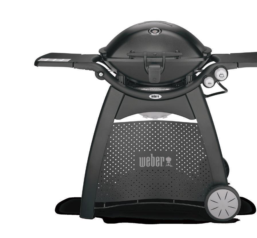 WEBER Q 1400 ΗΛΕΚΤΡΙΚΉ 43 cm x 32 cm Μικρή, ηλεκτρική ψησταριά γεμάτη στυλ, που αποτελεί την απόλυτη λύση όταν δεν μπορείτε να χρησιμοποιήσετε υγραέριο και κάρβουνα.