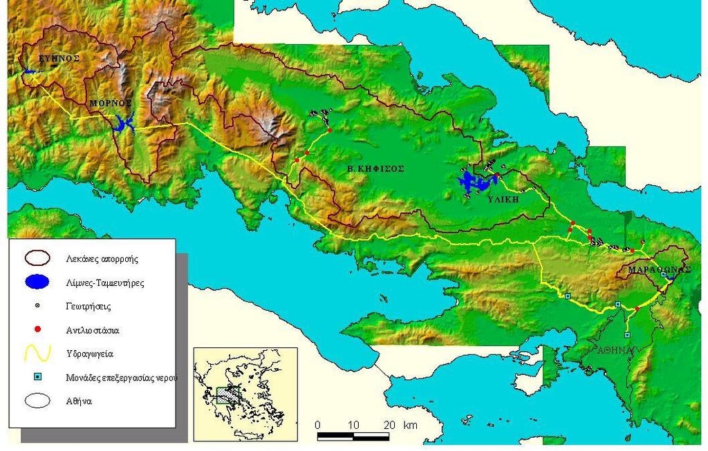 Υδροδοτικό σύστημα Αθήνας Εικόνα