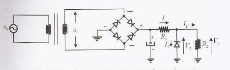 Με αυτό το κύκλωµα έχουµε καταφέρει να φορτίζεται ο πυκνωτής µία φορά για κάθε ηµιπερίοδο και κατά τις εκφορτίσεις του να κρατάει µία περίπου σταθερή τάση ώσπου να πολωθεί ξανά η δίοδος και να