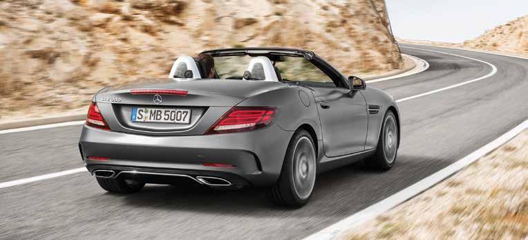 Mercedes SLC 180 (δοκιμή)_σ.3 0-100 χλμ./ώρα σε 7,9 με το χειροκίνητο κιβώτιο και σε 8,1 με το αυτόματο).