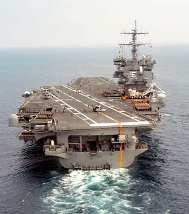(α) (β) Εικόνα 2.10. Τα αεροπλανοφόρα "USS Enterprise" (α) και "Shangri-La" (β). 2.4.