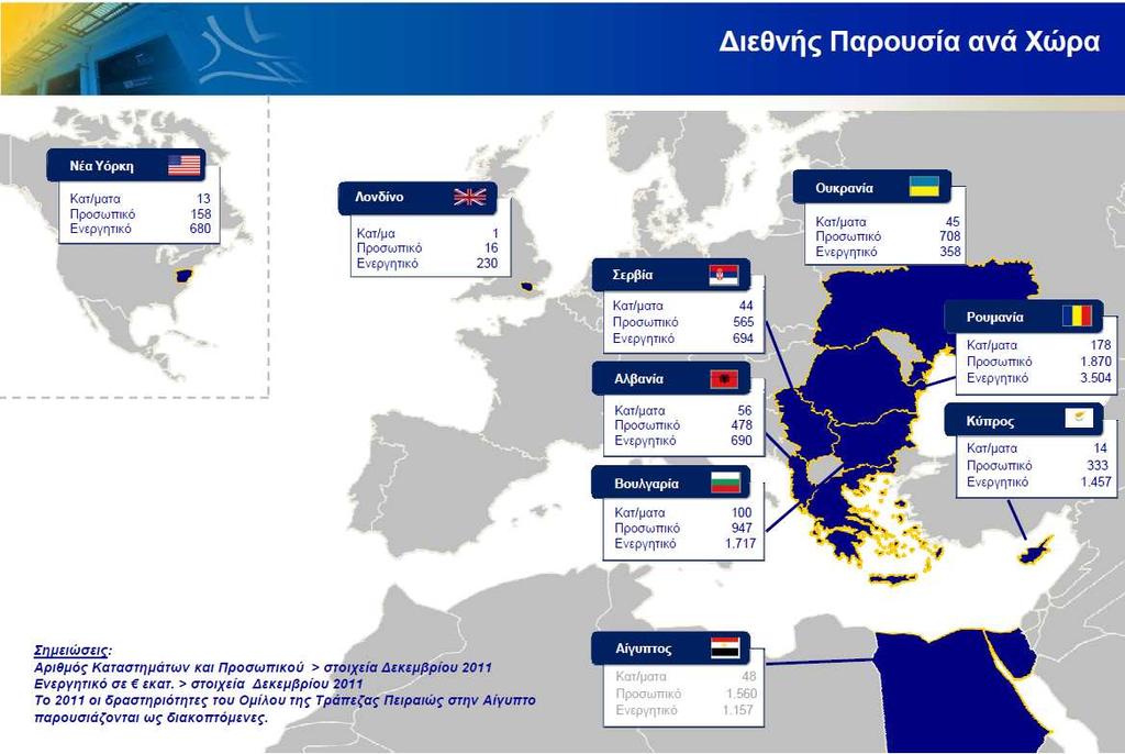 Σελίδα: 6 από 56 ενεργούς στήριξης της πελατείας του Ομίλου, έμφαση δίνεται στη χρηματοδότηση επιλεγμένων κλάδων της οικονομίας με εξαγωγικό προσανατολισμό και αναπτυξιακά χαρακτηριστικά.