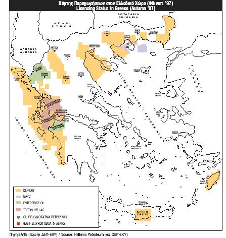 ΤΟ ΠΕΤΡΕΛΑΙΟ Κοίτασμα Πετρελαίου Πρίνου Ανακαλύφθηκε το 1973 στη θαλάσσια περιοχή της Θάσου από την εταιρία Oceanic.