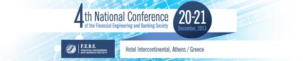 FEBS 2013 National Conference Παρασκευή, 20 Δεκεμβρίου 2013 09:00-10:00 Εγγραφές Συνέδρων 10:00-10:15 Έναρξη Συνεδρίου Χαιρετισμοί από το Προεδρείο του Συνεδρίου Κώστας Ανδριοσόπουλος, ESCP Europe