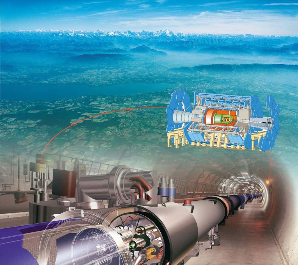 O Μεγάλος Επιταχυντής Αδρονίων LHC είναι ο μεγαλύτερος επιταχυντής σήμερα: Ενέργεια στο ΚΜ συγκρουομένων