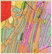 From the original data cube, 10 HYMAP spectral channels with high noise were identified as bad bands and removed from the data set.