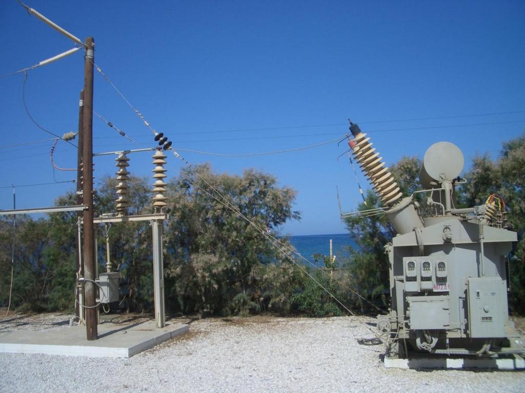 Μονωτήρες στηρίξεως (τμήμα 150kV) 2.