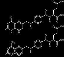 Dihydrofolic acid methotrexate